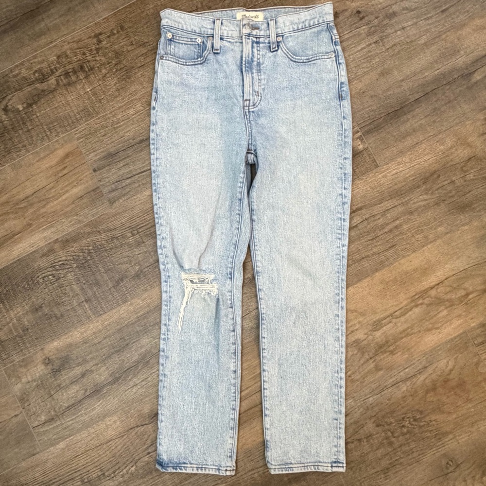 Madewell perfect vintage crop Jeans